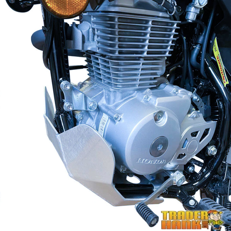 2023 Honda XR150L Ricochet Aluminum Skid Plate | Motor Cycle Skid Plates - Free shipping