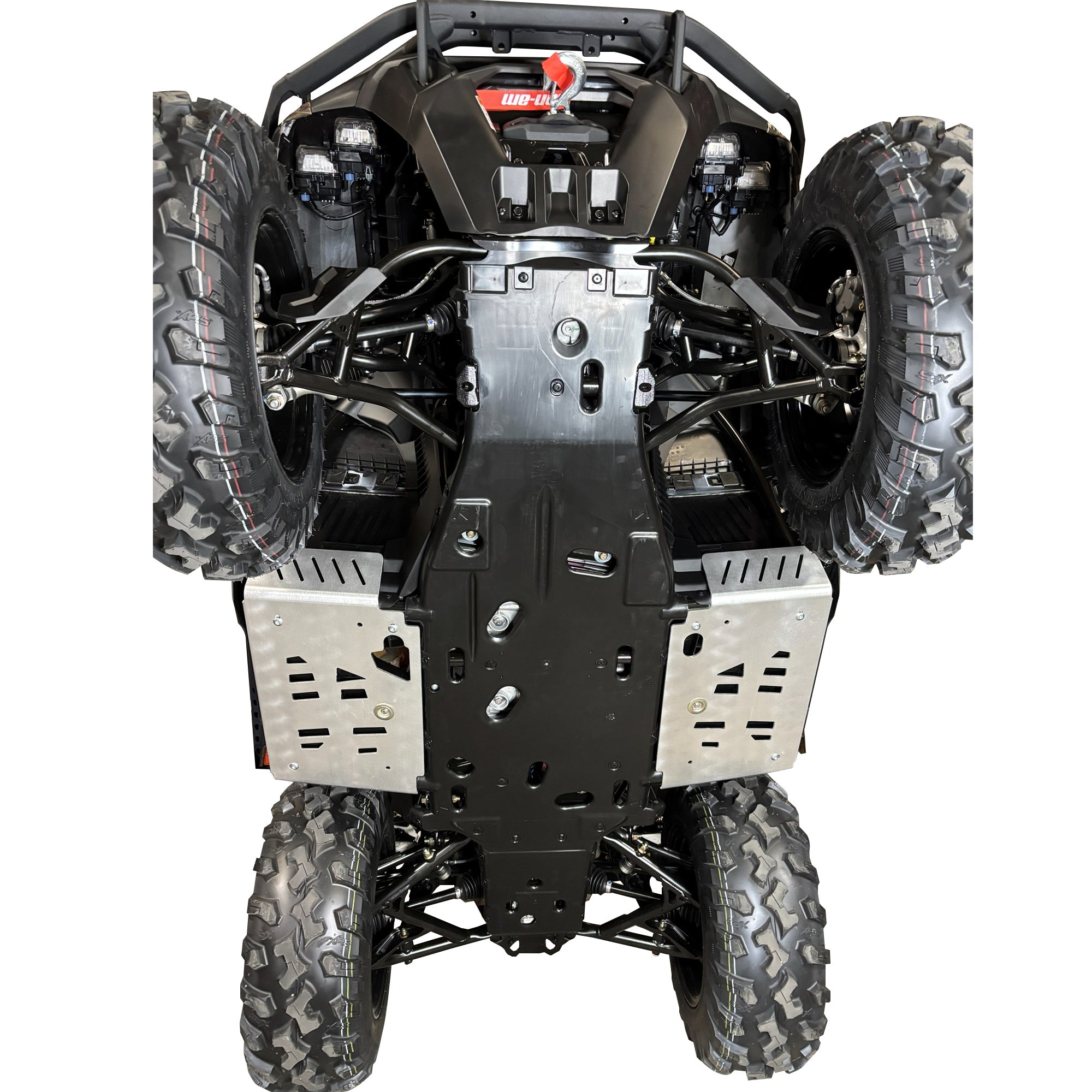 Can-am Outlander MAX XT 1000R Ricochet Floorboard Skid Plate Set 2025-2026