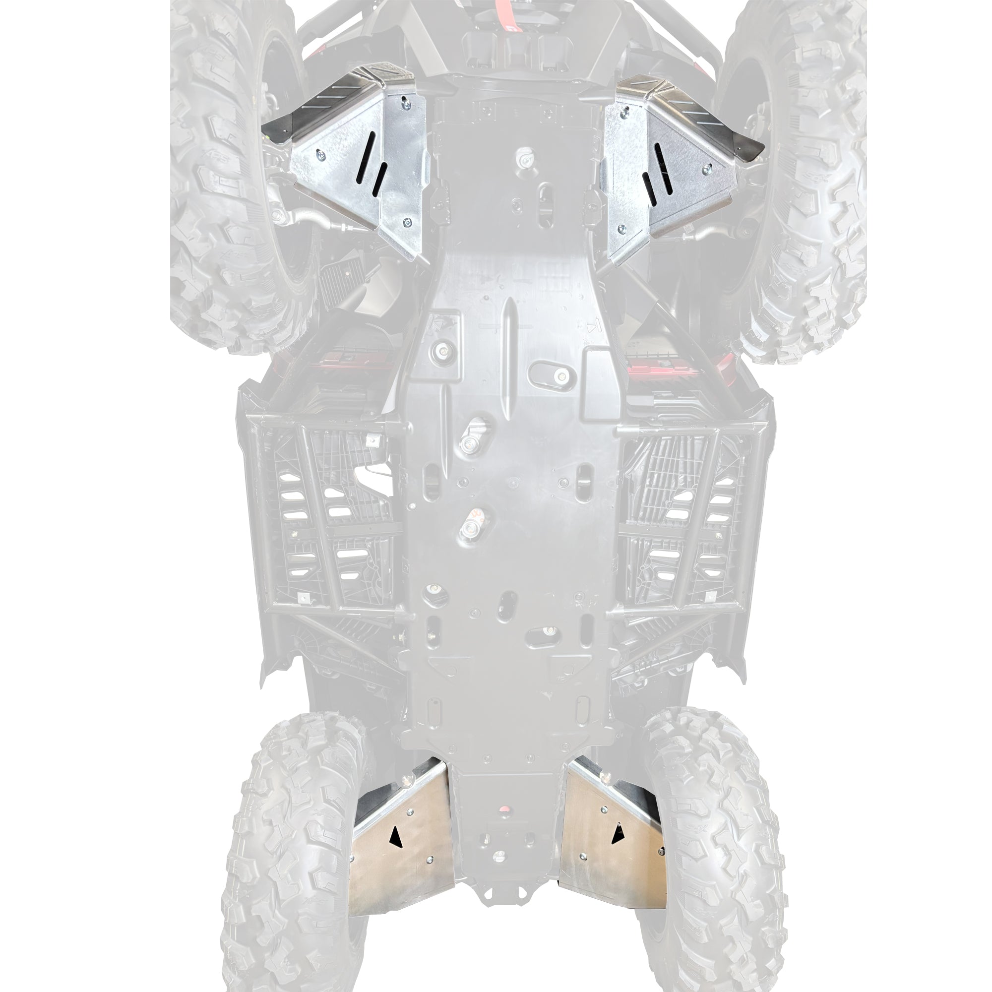 Can-Am Outlander 850 Max Ricochet 8-Piece Complete Aluminum Skid Plate Set