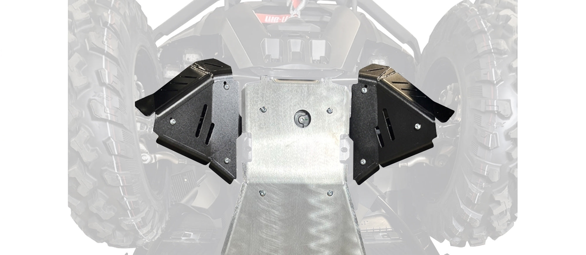 Can-Am Outlander 1000 Max Ricochet 2-Piece Front CV Boot Guard Set