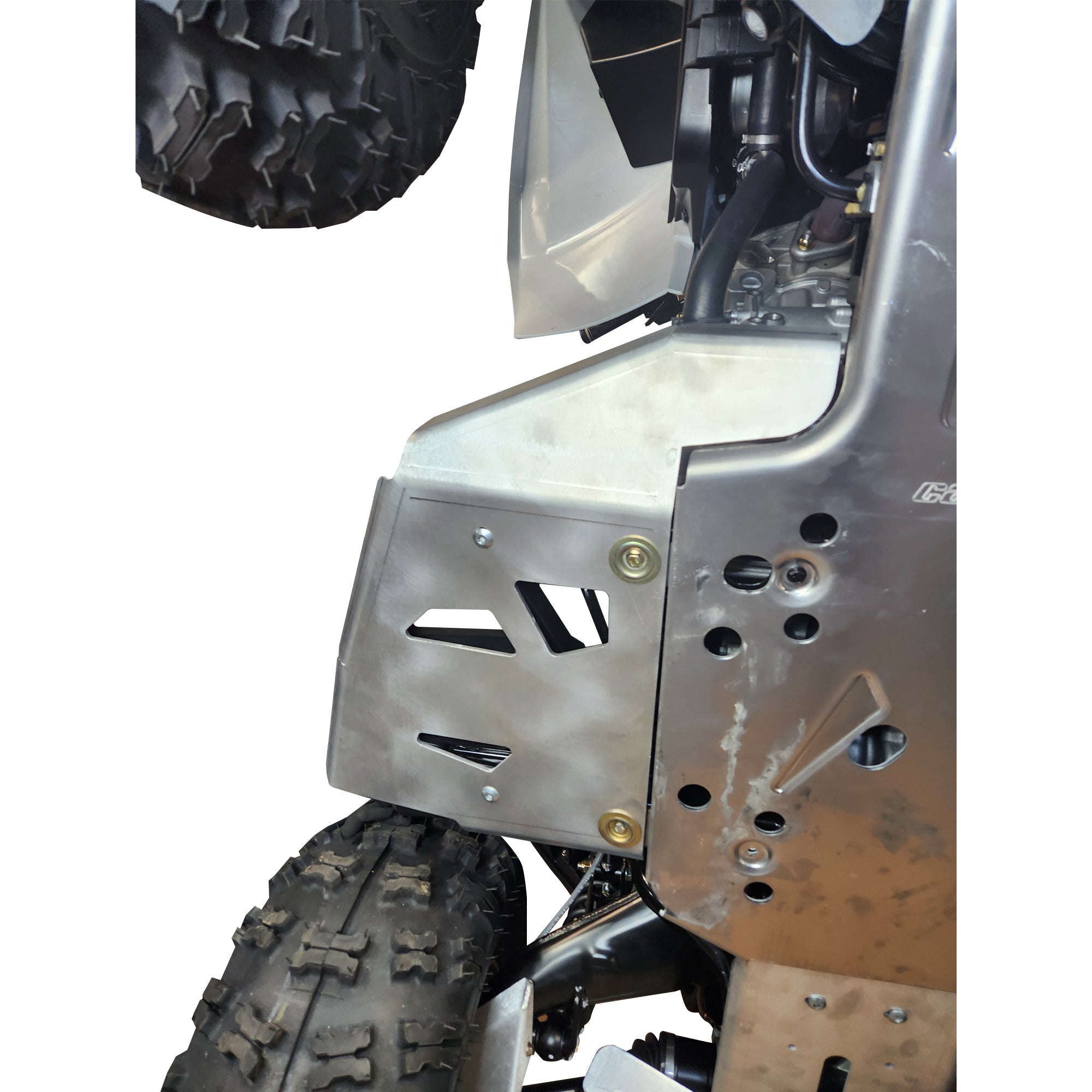 Can-Am Renegade 500 Ricochet 8-Piece Complete Aluminum Skid Plate Set