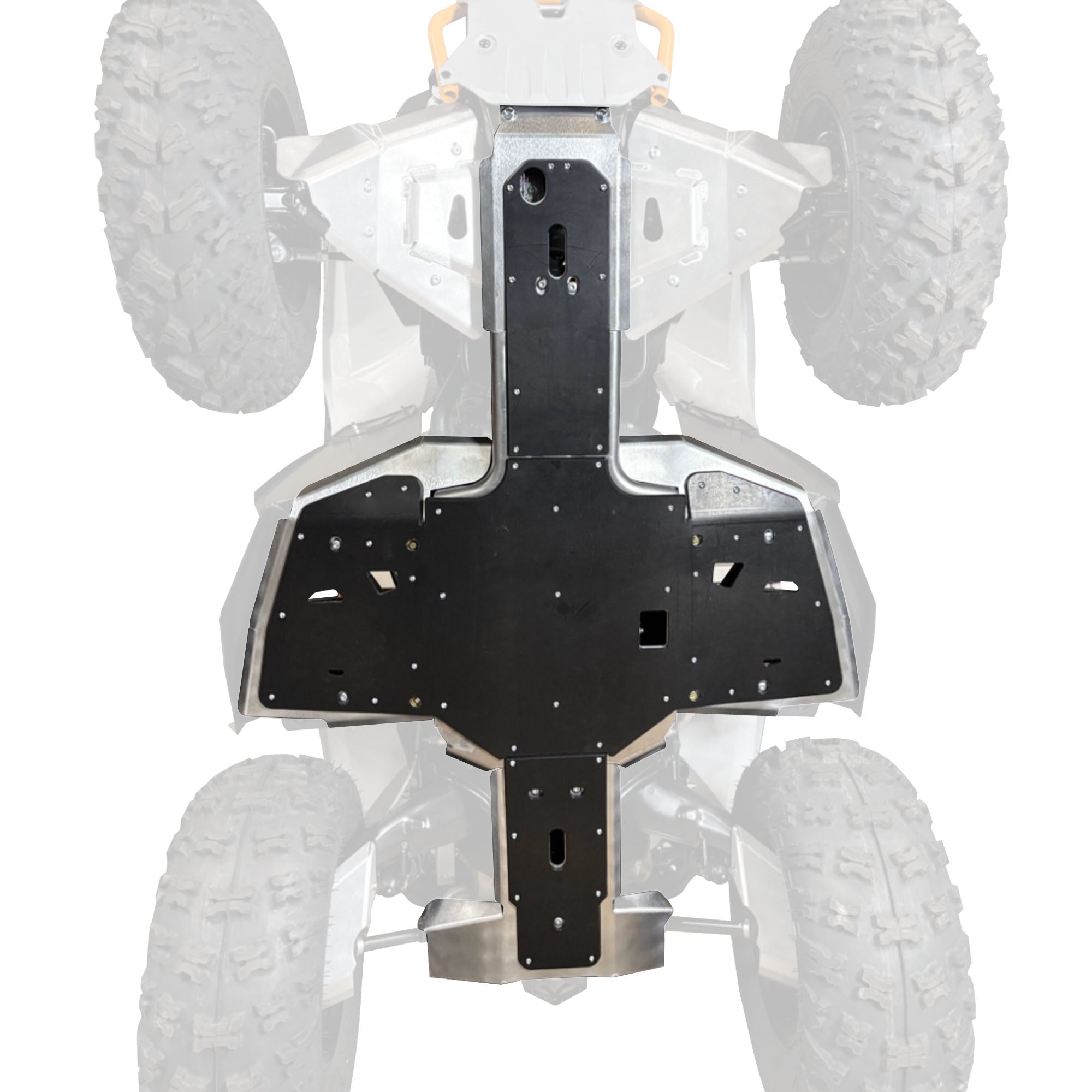 Can-Am Renegade 500 Ricochet 8-Piece Complete Aluminum Skid Plate Set