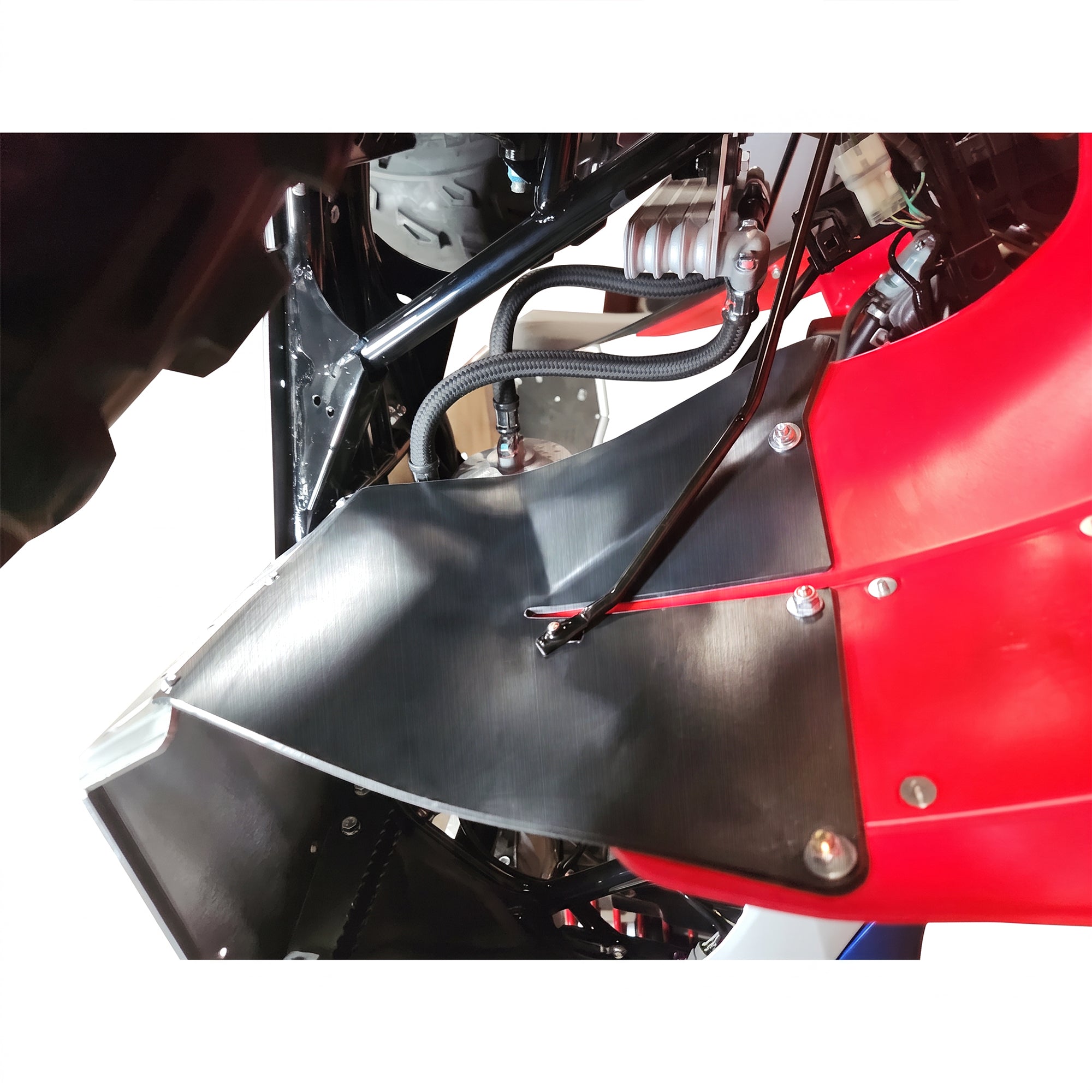 Honda TRX250X Ricochet Full Coverage Frame Skid Plate 2009-2026