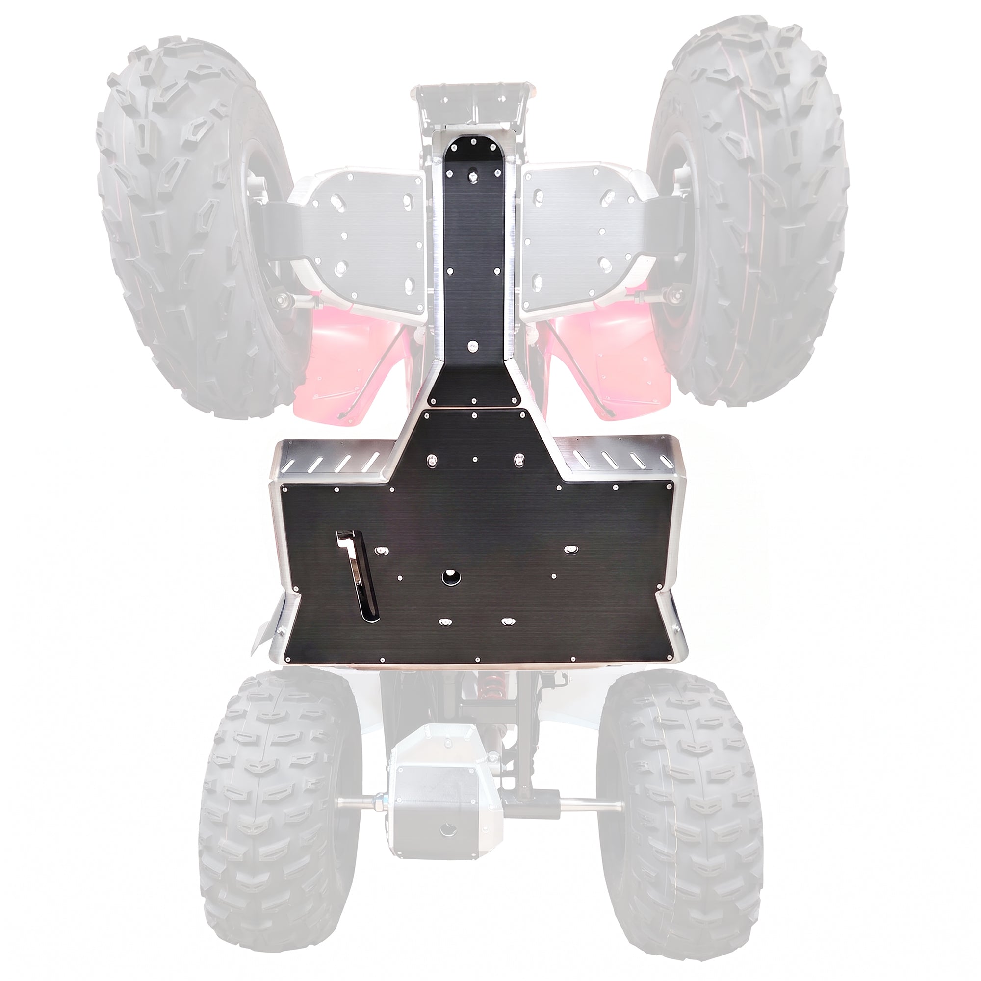 Honda TRX250X Ricochet Full Coverage Frame Skid Plate 2009-2026