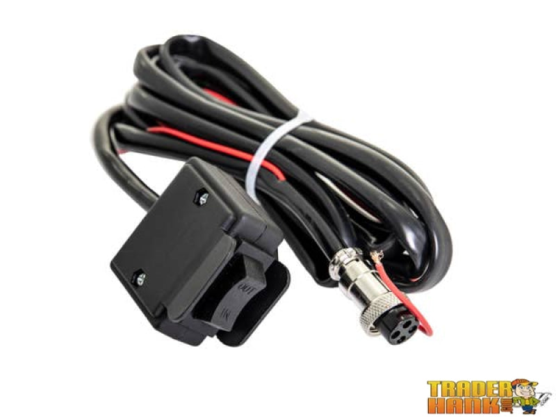 2500 lb. UTV/ATV Winch (With Wireless Remote & Synthetic Rope) | UTV ACCESSORIES - Free shipping