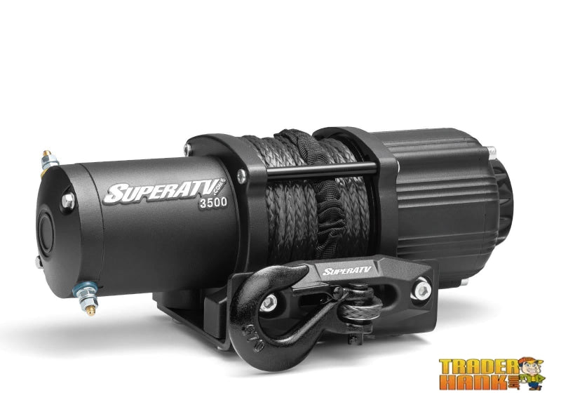 3500 Lb. Black Ops UTV/ATV Synthetic Rope Winch | Free shipping