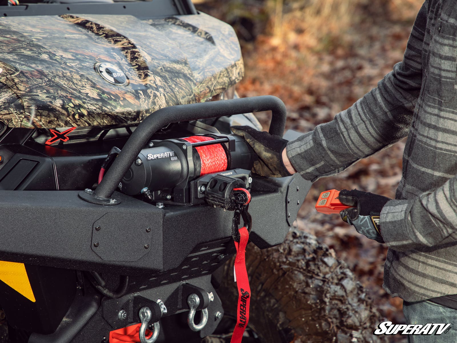 Can-Am Defender Winch-Ready Front Bumper
