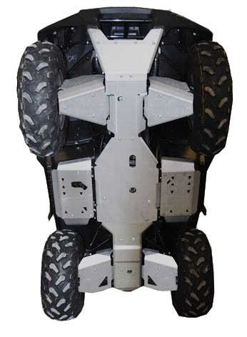 Kawasaki Brute Force 750 Ricochet 9-Piece Complete Aluminum Skid Plate Set