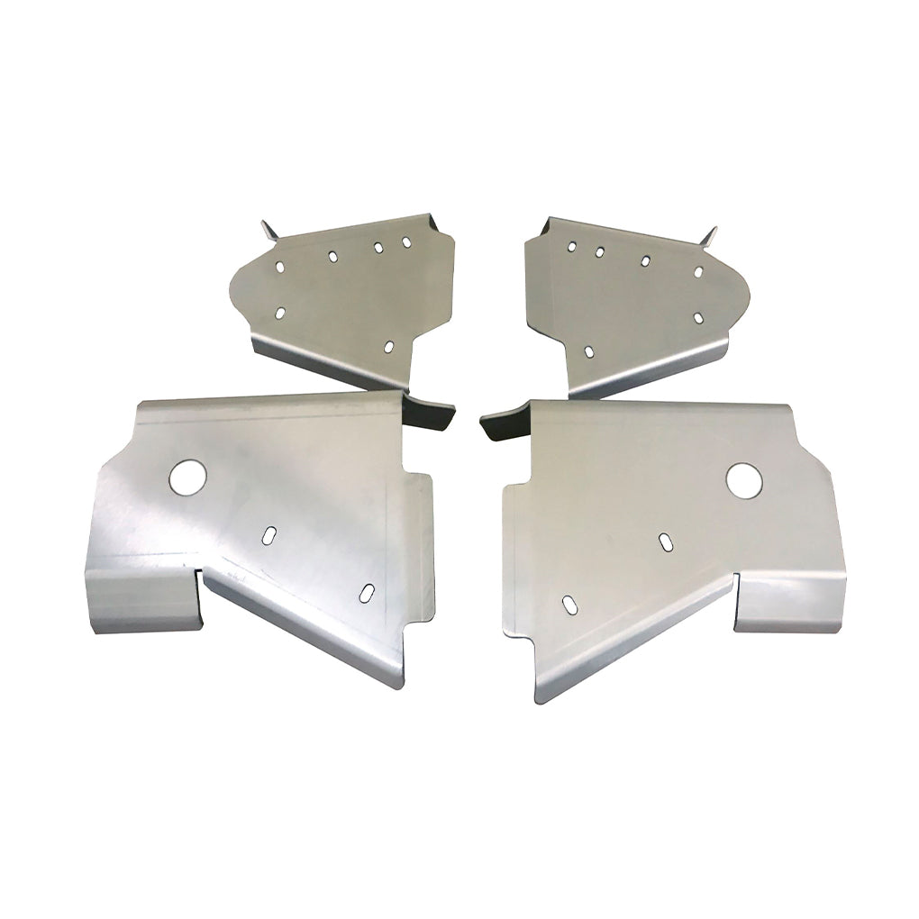 Suzuki King Quad 750 (also 450/500/700) Ricochet 4-Piece Aluminum A-Arm & CV Boot Guard Set