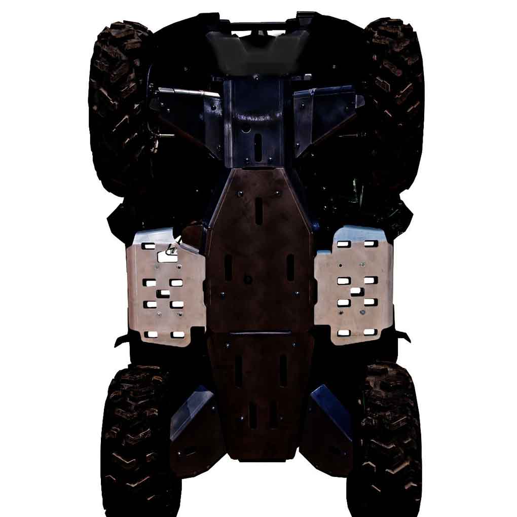 Yamaha Grizzly 550 Ricochet 2-Piece Floor Board Skid Plate Set
