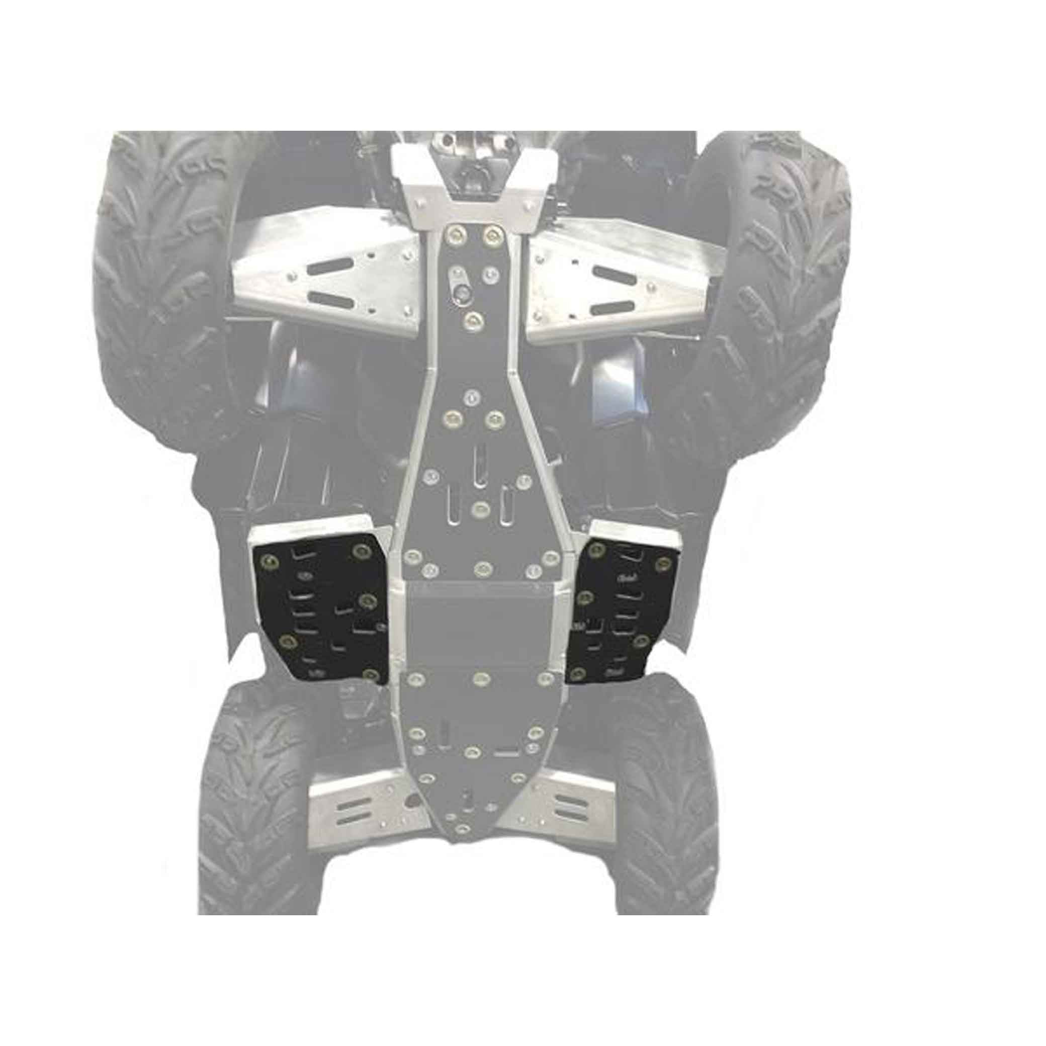 Polaris Scrambler 850 Ricochet 2-Piece Floor Board Skid Plate Set
