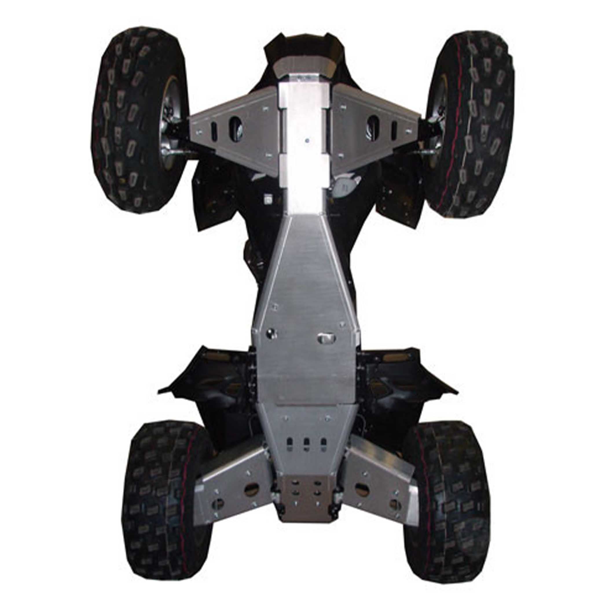 Honda TRX700XX Ricochet 6-Piece Complete Aluminum Skid Plate Set