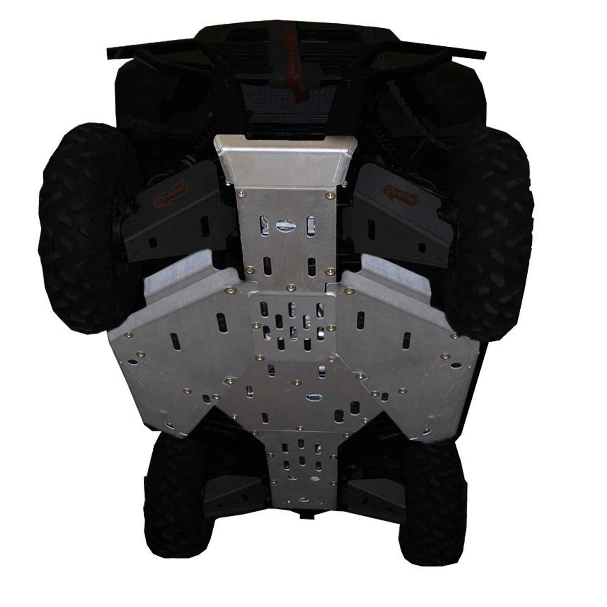 Kawasaki Teryx 800 & Teryx4 "S" Models Ricochet 6-Piece Full Frame Skid Plate Set with Rock Sliders