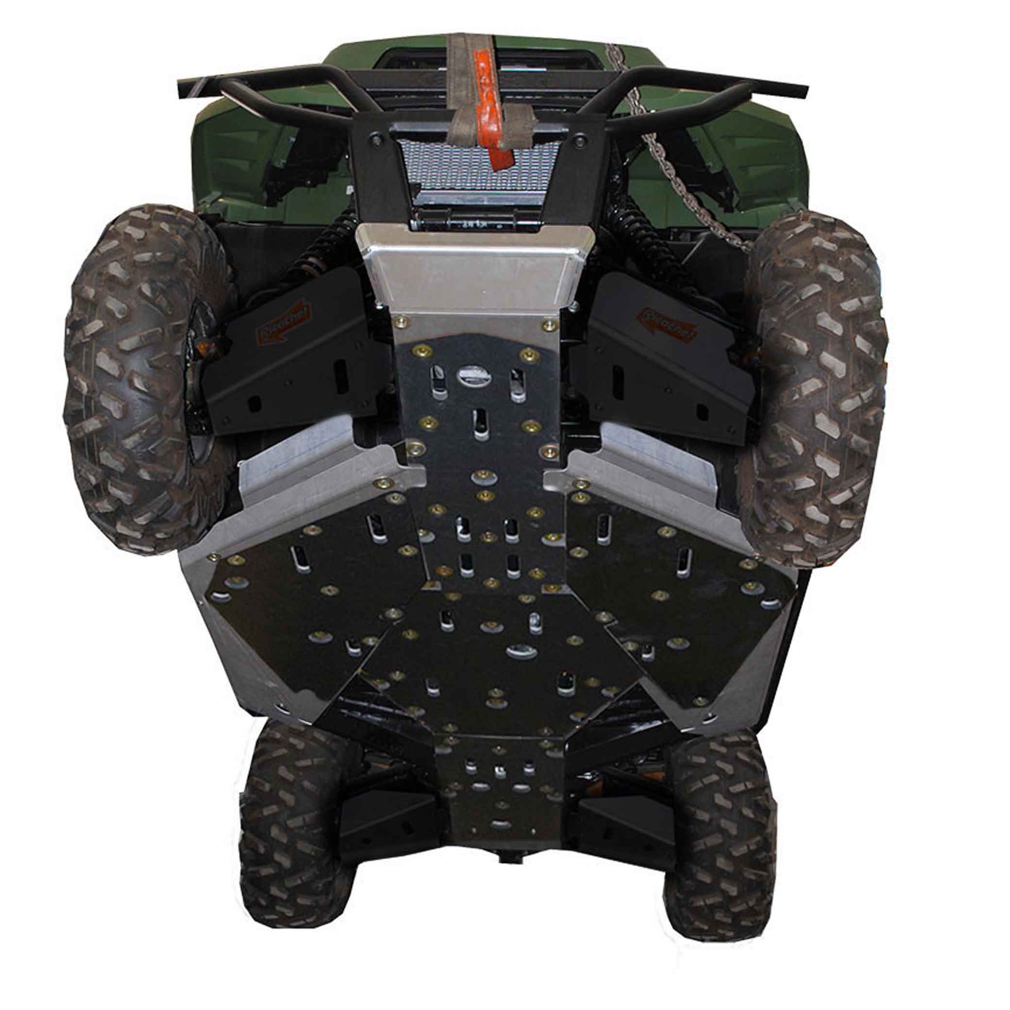 Kawasaki Teryx 800 & Teryx4 "S" Models Ricochet 6-Piece Full Frame Skid Plate Set with Rock Sliders