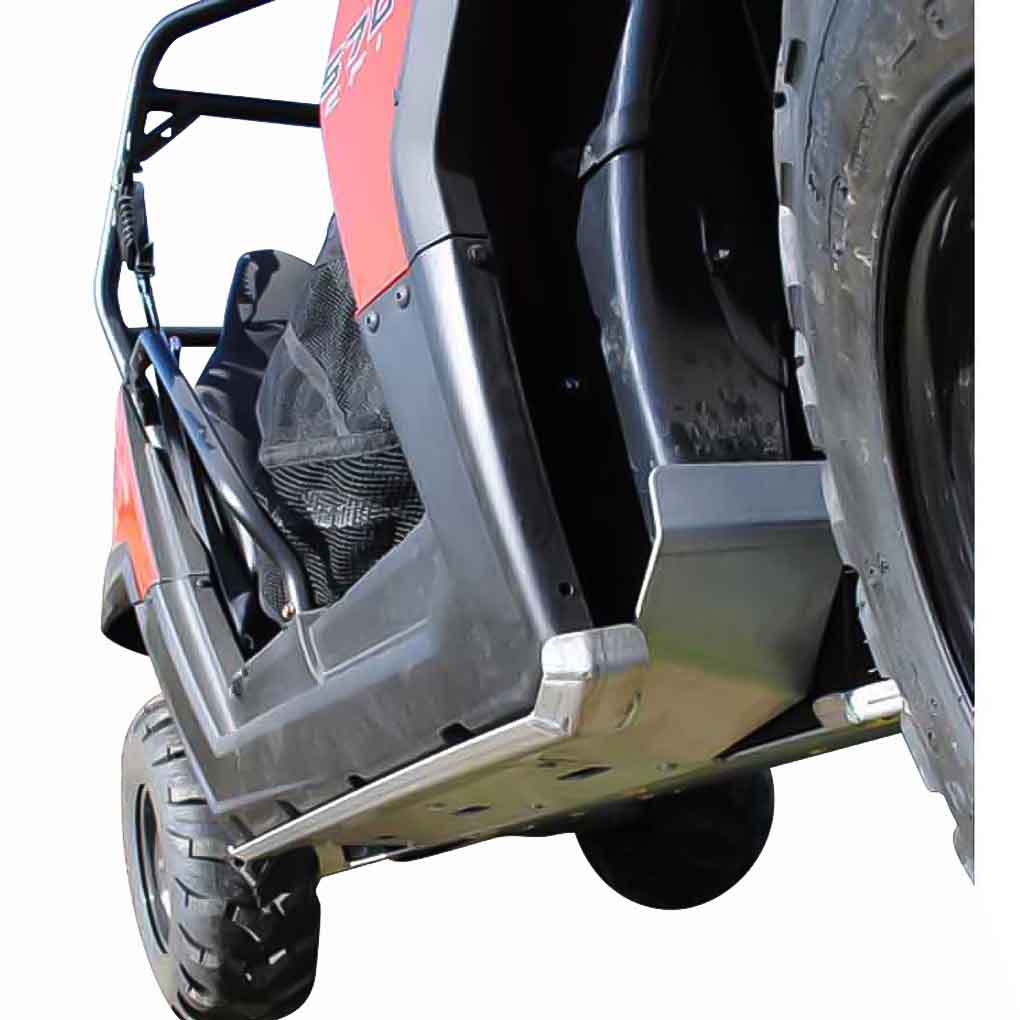Polaris RZR 800 Ricochet 2-Piece Aluminum Rock Slider and Floorboard Guards