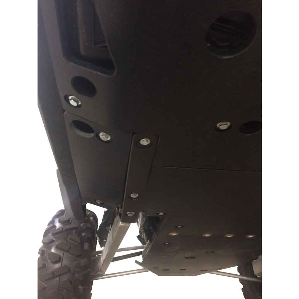 Polaris RZR XP-4 Turbo EPS Ricochet 11-Piece Complete Aluminum or UHMW Skid Plate Set