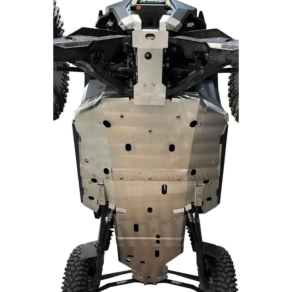 Polaris RZR Pro R Ricochet 5-Piece Aluminum or UHMW Frame Skid Plate Set
