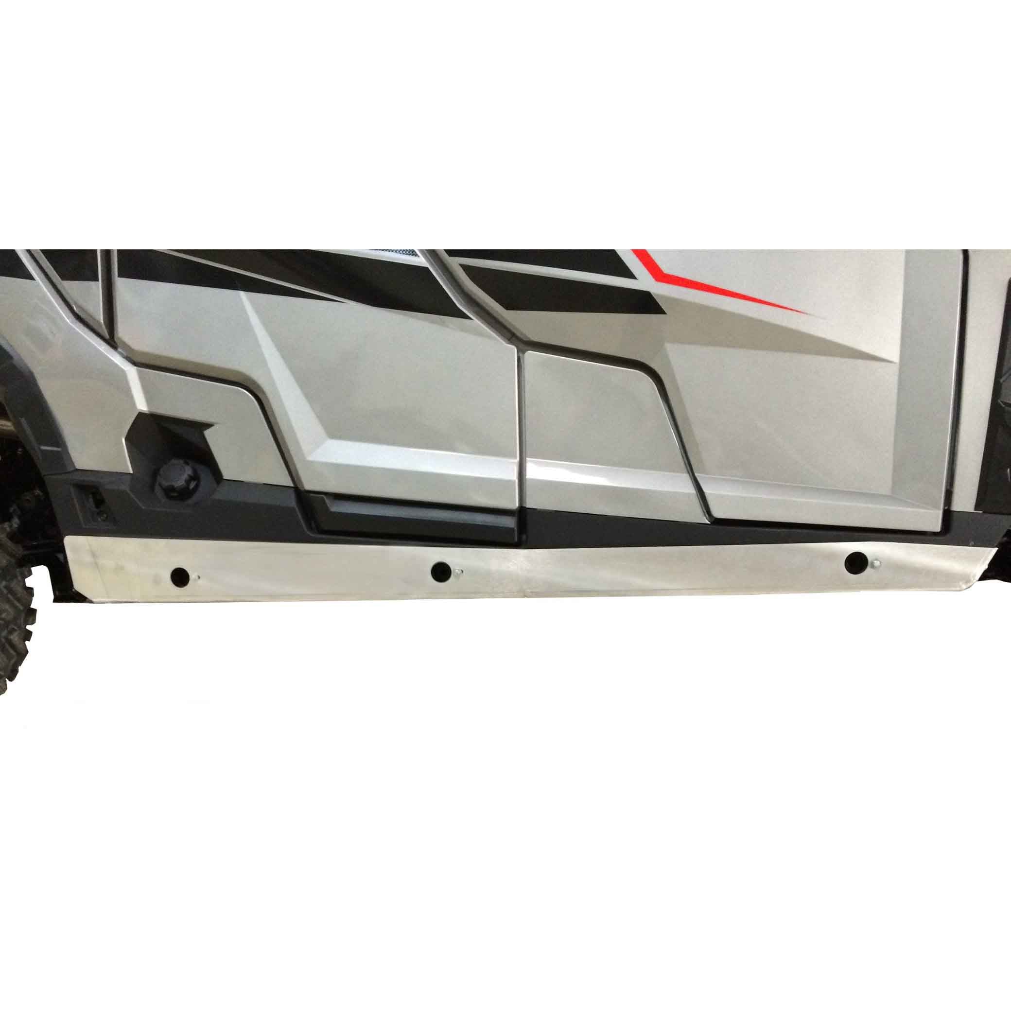 Polaris General 4 1000 Ricochet 2-Piece Aluminum Rock Slider Skid Plates