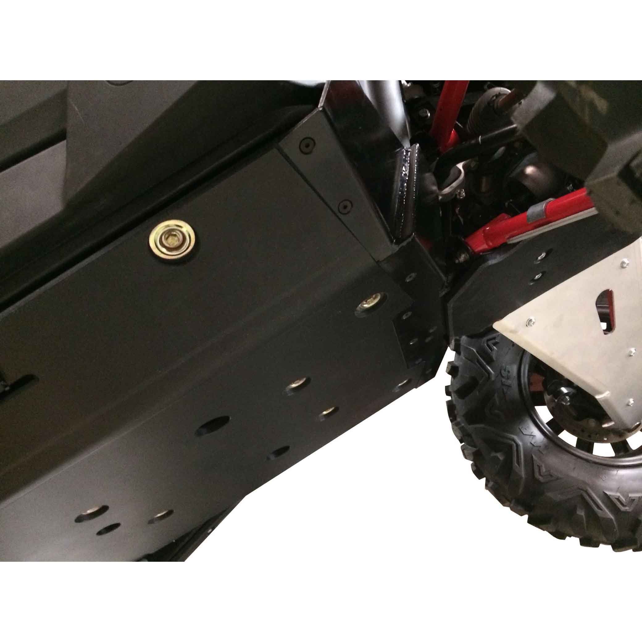 Polaris RZR RS1 Ricochet 4-Piece Full Frame Skid Plate Set with Rock Sliders