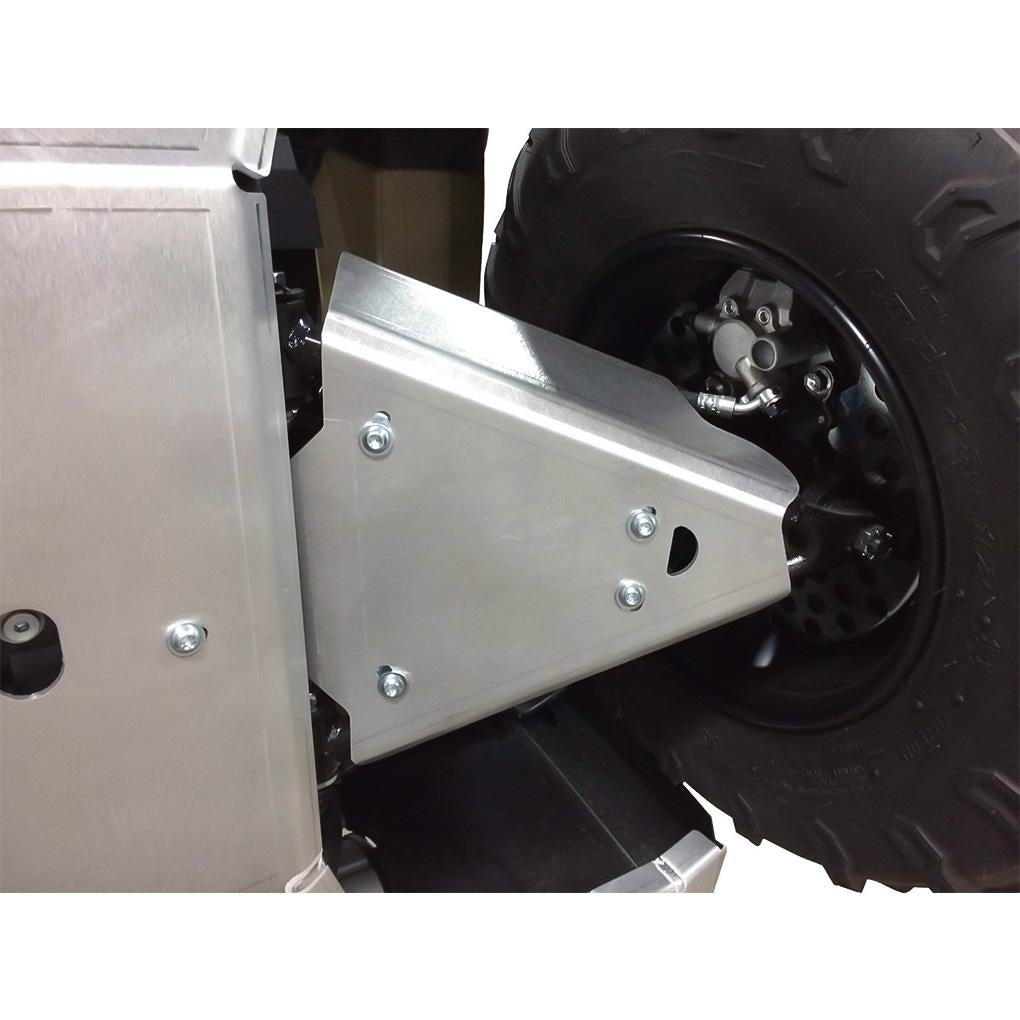 Yamaha Grizzly / Kodiak / Bruin Ricochet 4-Piece Complete Aluminum Skid Plate Set