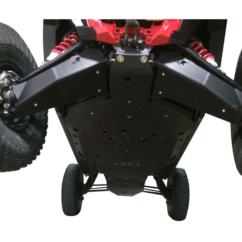 Polaris RZR XP-4 Turbo S Ricochet 11-Piece Complete Aluminum or UHMW Skid Plate Set