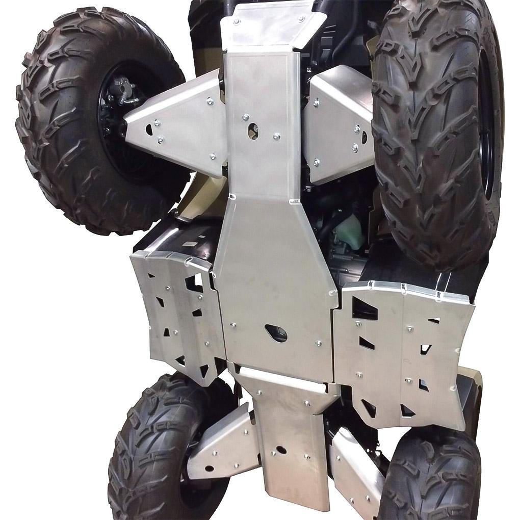 Yamaha Grizzly / Kodiak / Bruin Ricochet 4-Piece Complete Aluminum Skid Plate Set