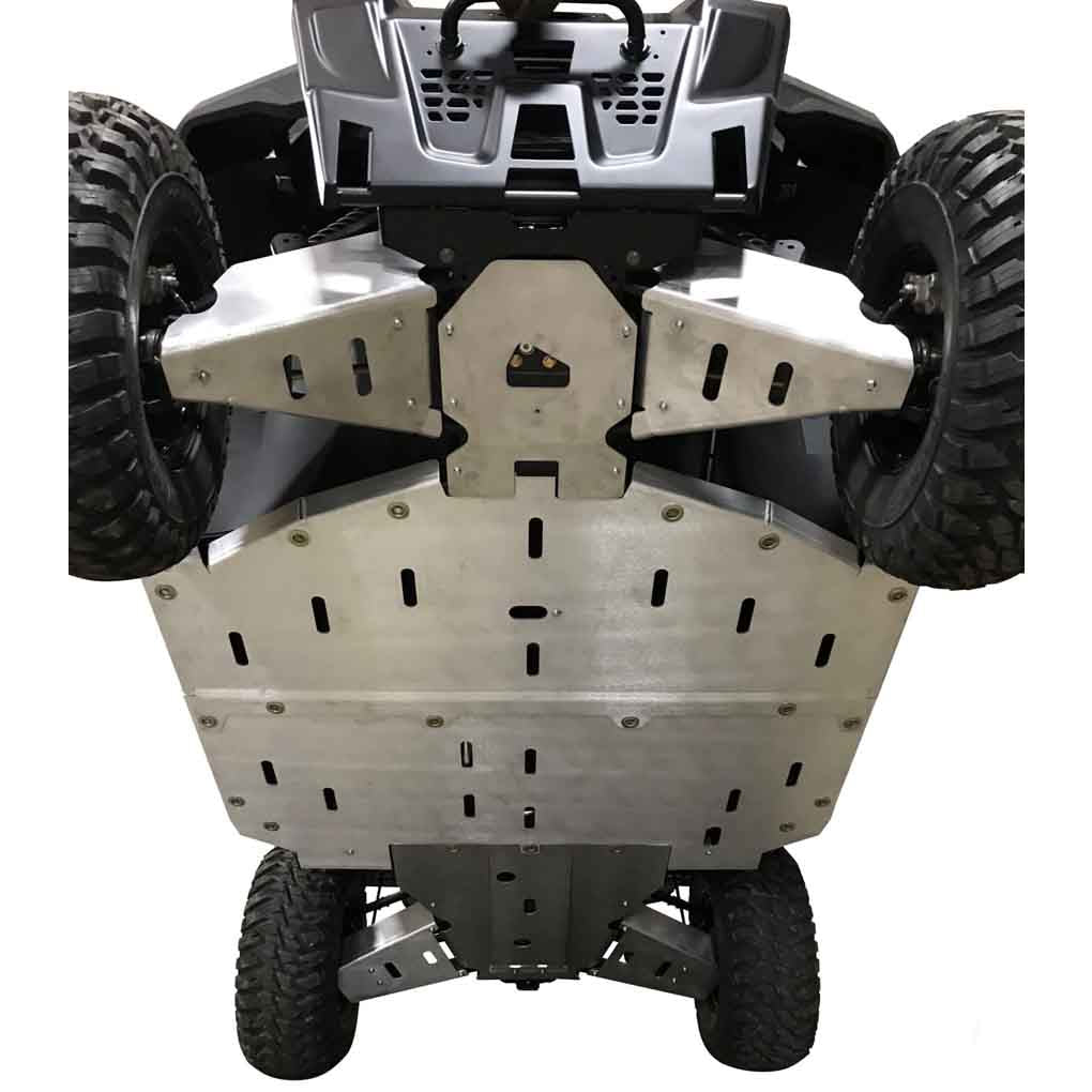 Polaris Ranger 1000 (Not XP Model) Ricochet 8-Piece Complete Aluminum Skid Plate Set