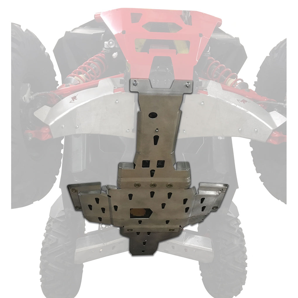 Polaris 1000 Scrambler S Ricochet 3-Piece Full Frame Skid Plate Set