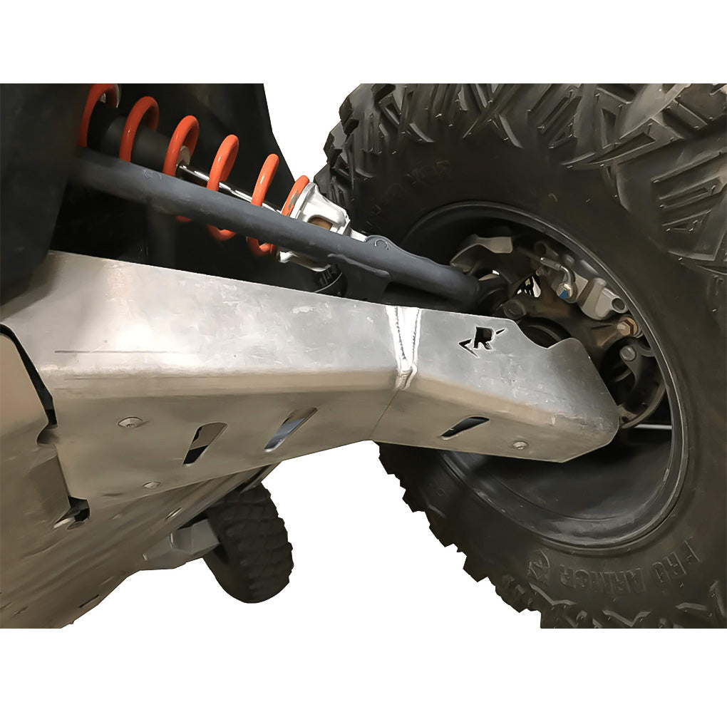 Polaris General XP 4 1000 Ricochet 10-Piece Complete Skid Plate Set in Aluminum or UHMW