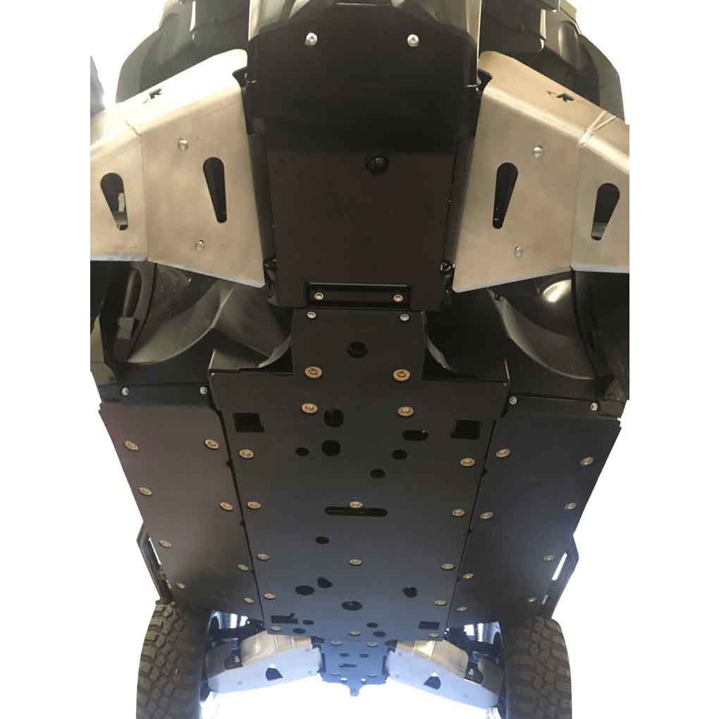 Yamaha Wolverine R Max 4 Ricochet 9-Piece Complete Aluminum Skid Plate Set