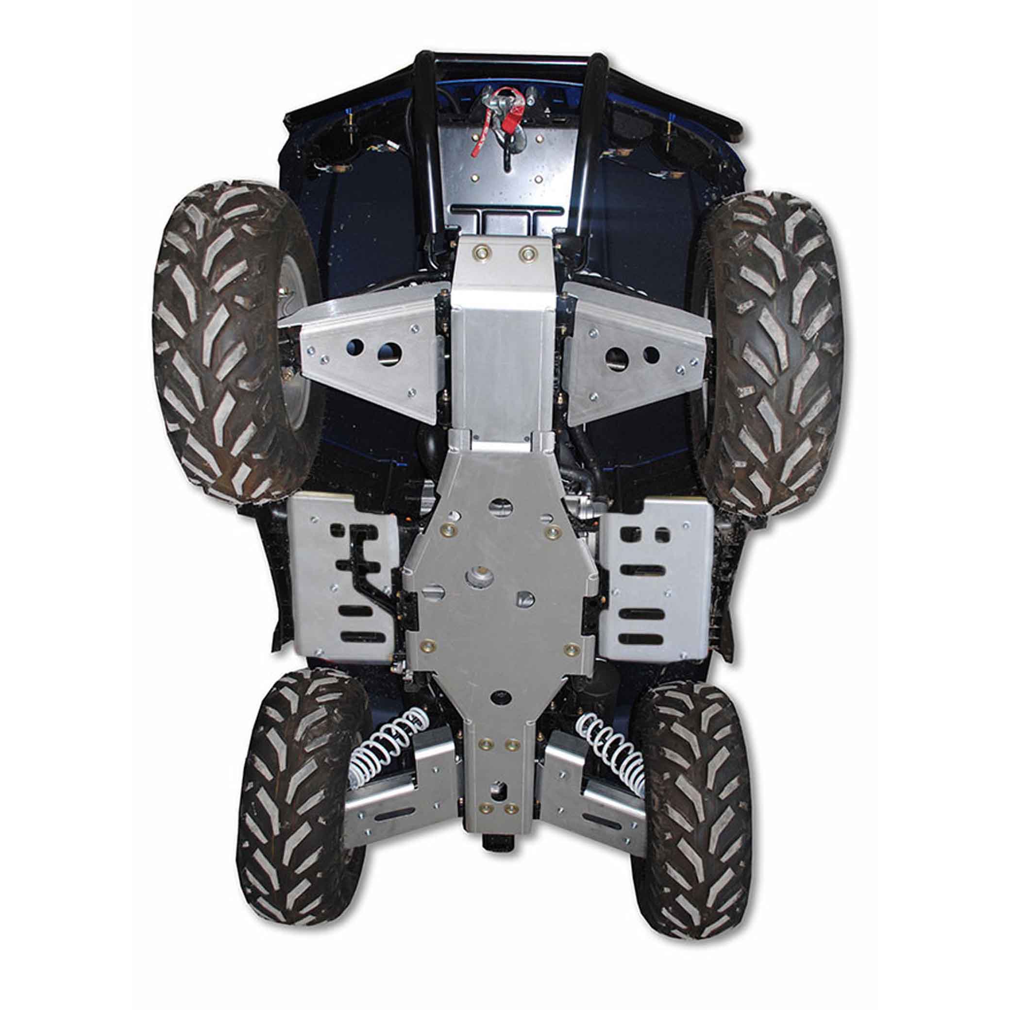 Arctic Cat 500 Ricochet 8-Piece Complete Aluminum Skid Plate Set