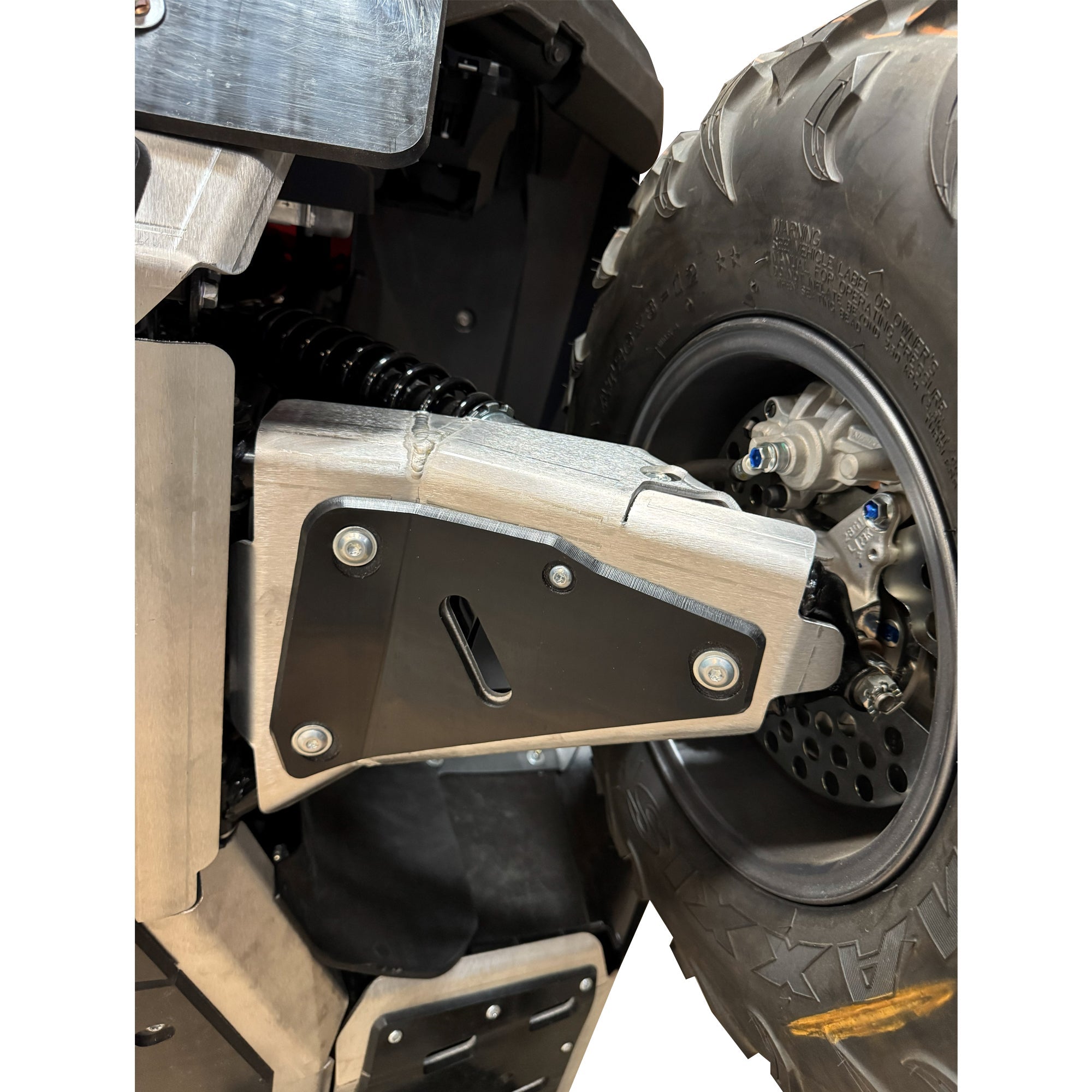 Yamaha Grizzly 700 Ricochet 5-Piece Aluminum A-Arm & CV Boot Guard Set