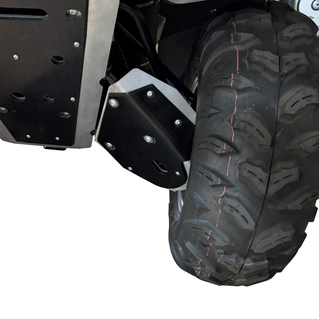 Yamaha Grizzly 700 Ricochet 10-Piece Complete Aluminum Skid Plate Set