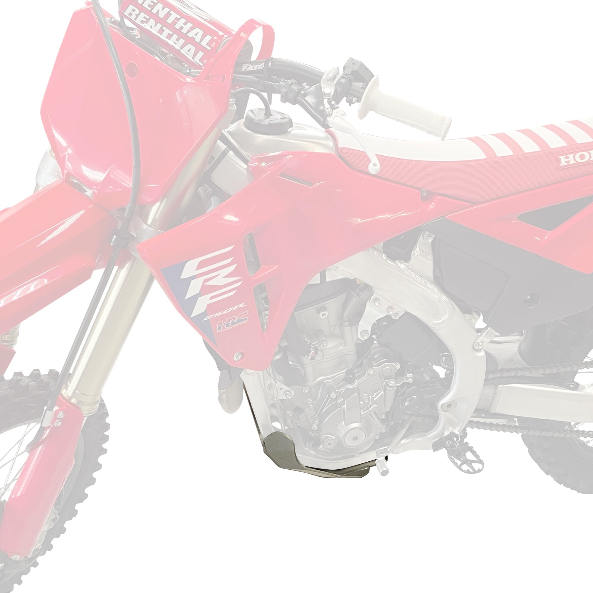 Honda CRF250R Ricochet Aluminum Skid Plate