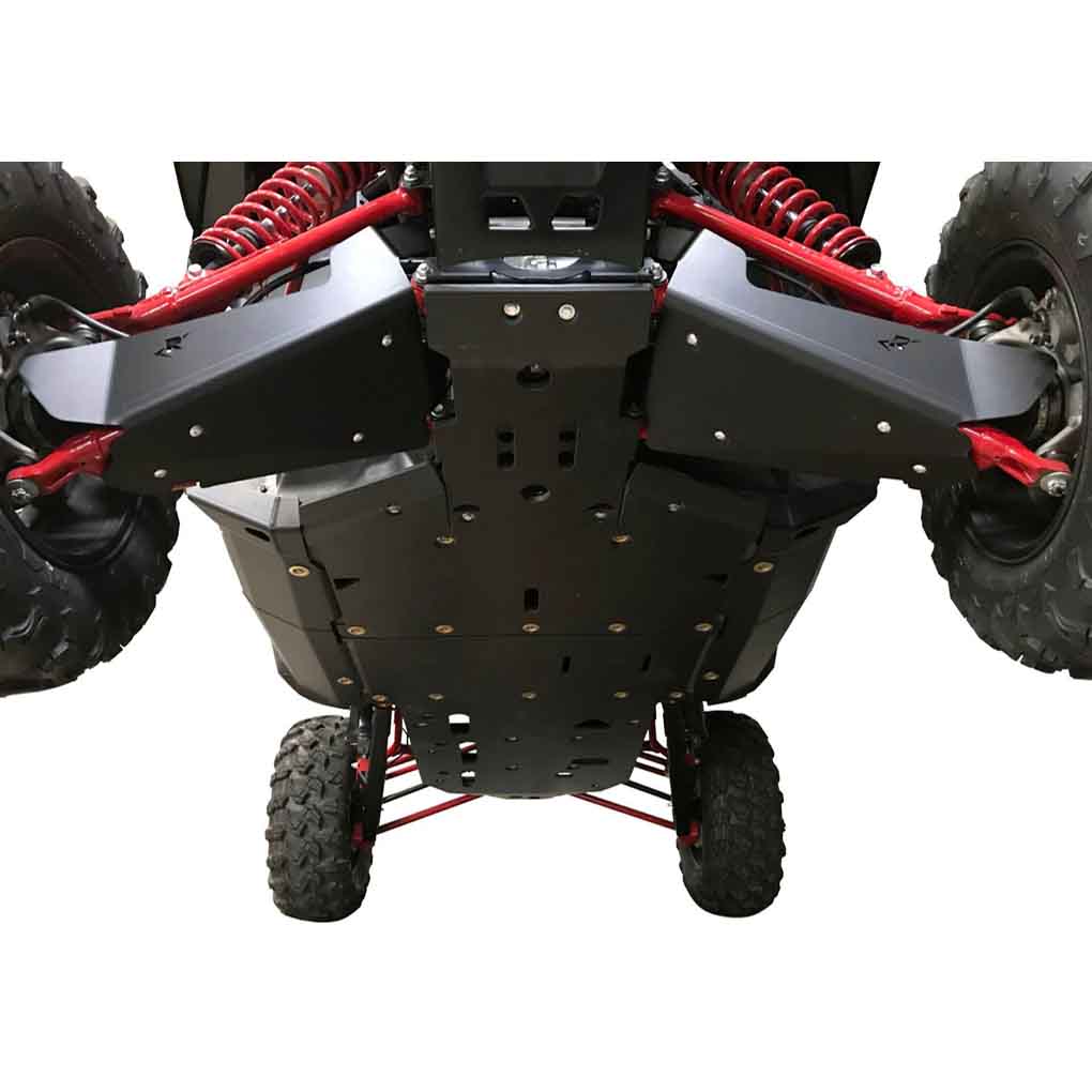 Honda Talon 1000X Ricochet 10-Piece Complete Skid Plate Set in Aluminum or 1/2" UHMW