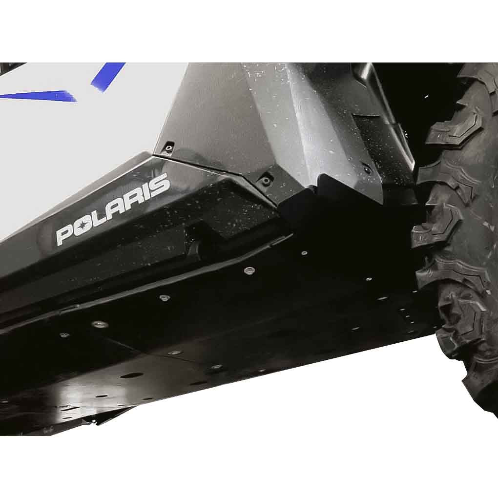 Polaris RZR XP Pro 4 Ricochet 7-Piece Aluminum or 9-Piece UHMW  Frame and Rock Slider Skid Plate Set