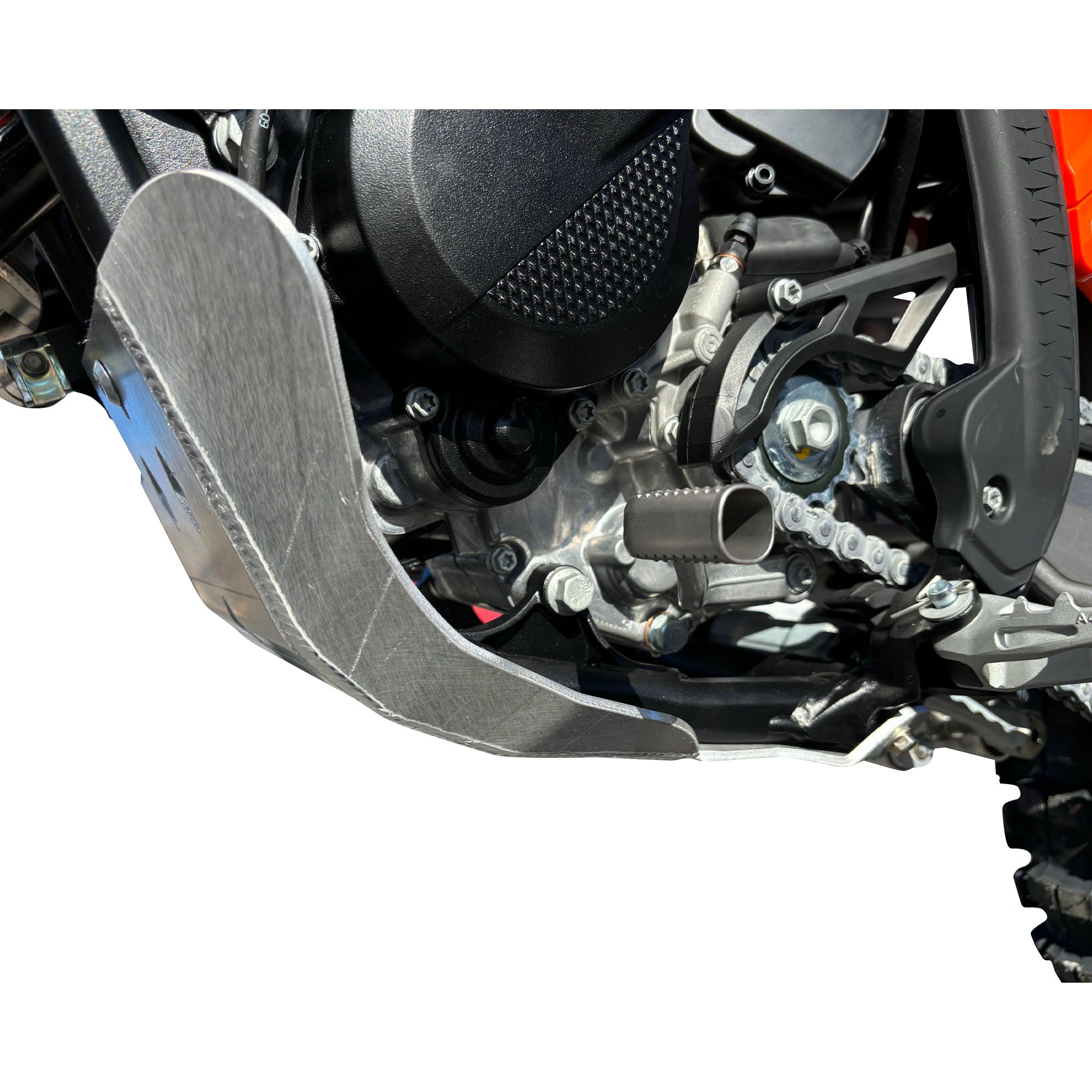 KTM 125 SX Ricochet Aluminum Skid Plate