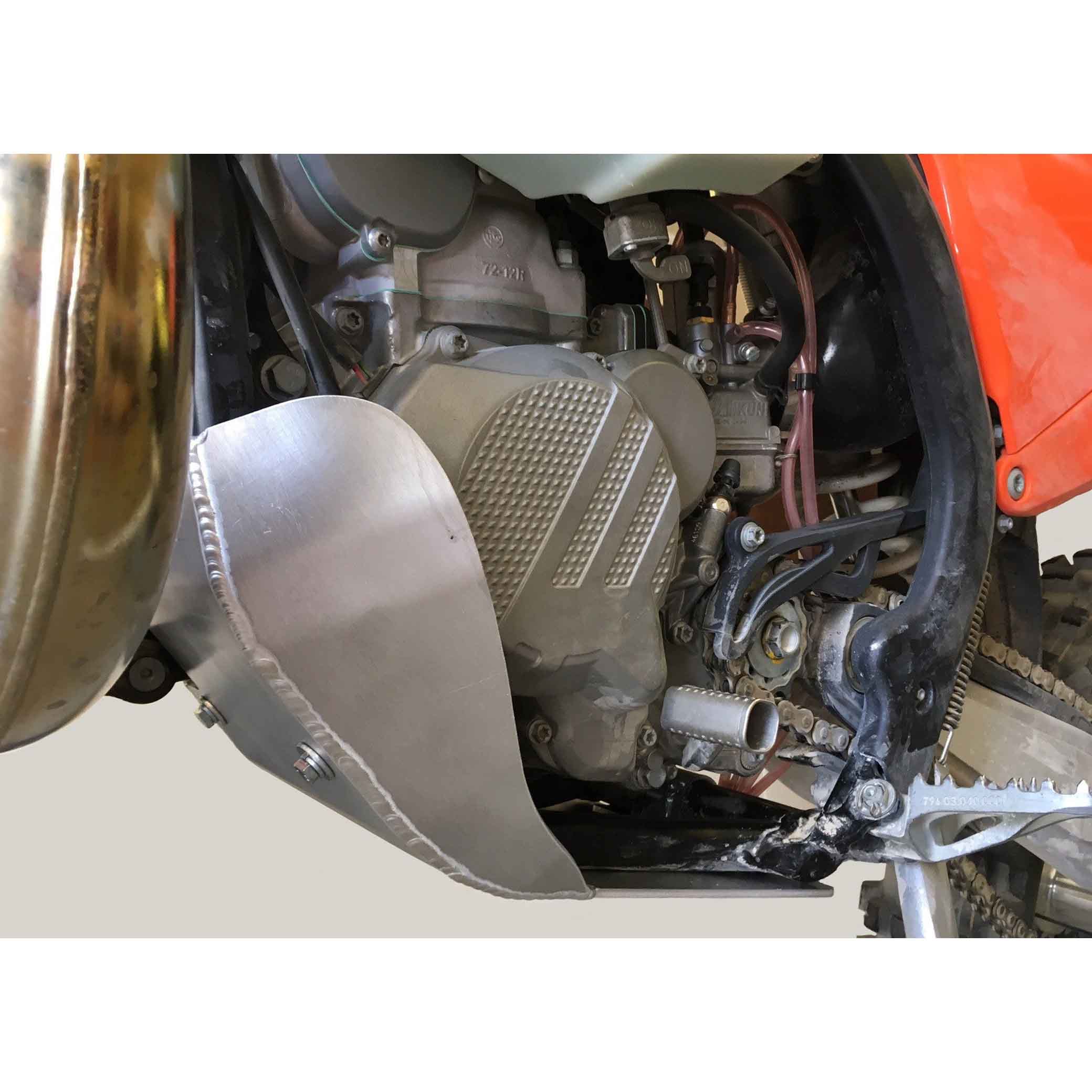 KTM 300 XC-W Ricochet Aluminum Skid Plate