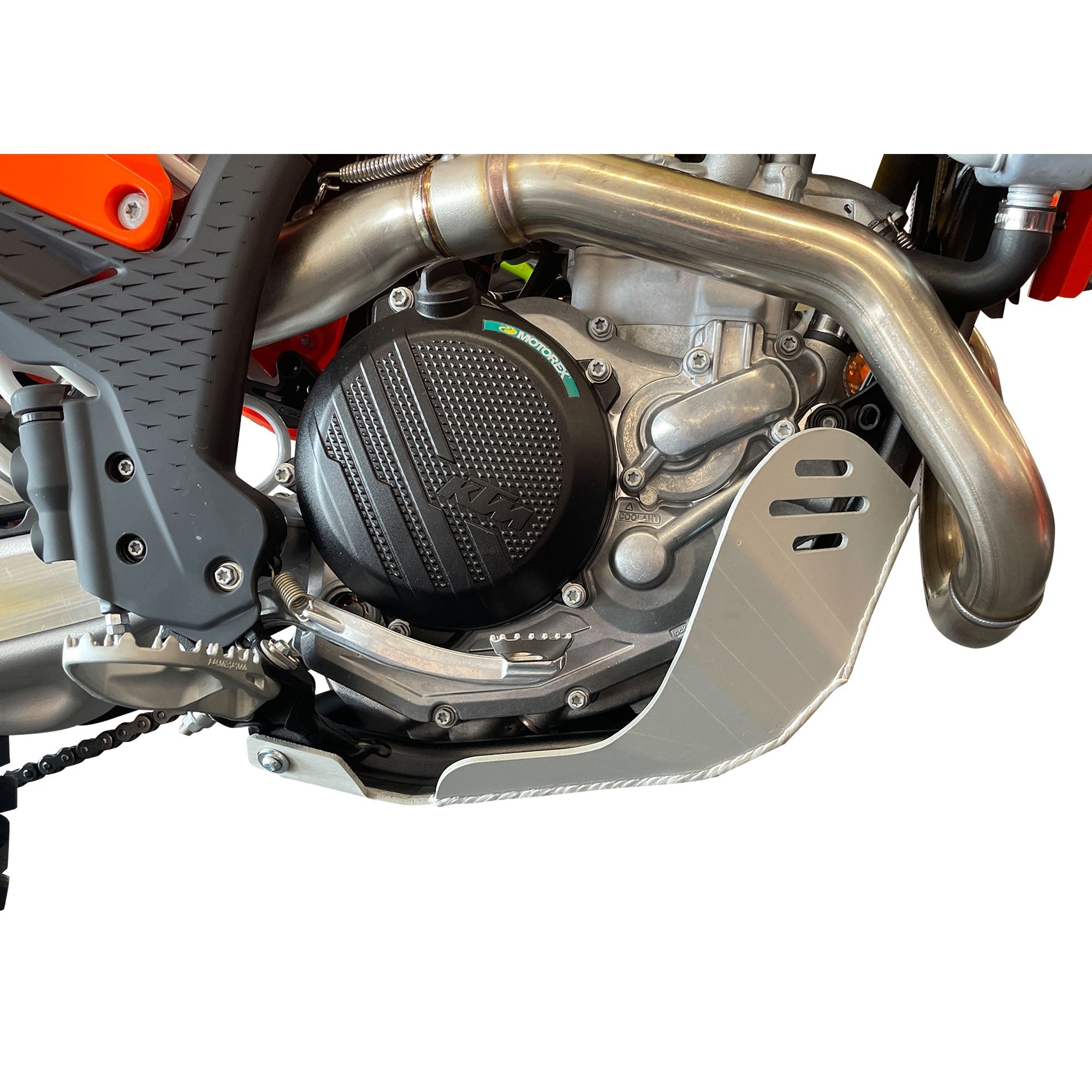 KTM 450 XCF-W Ricochet Aluminum Motorcycle Skid Plate