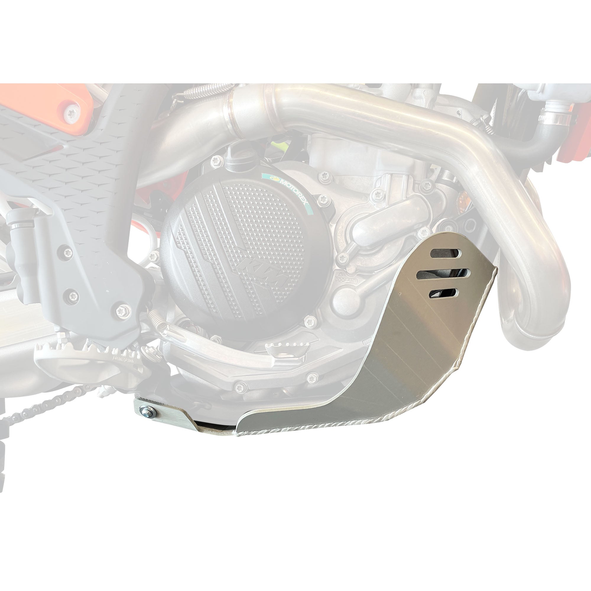 KTM 450 XCF-W Ricochet Aluminum Motorcycle Skid Plate