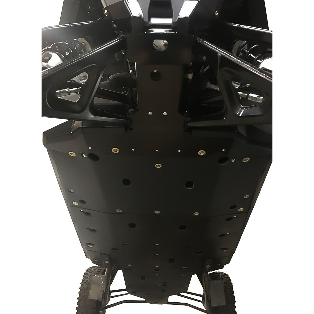 Polaris RZR Pro R 4 Ricochet 7-Piece Aluminum or UHMW Frame Skid Plate Set