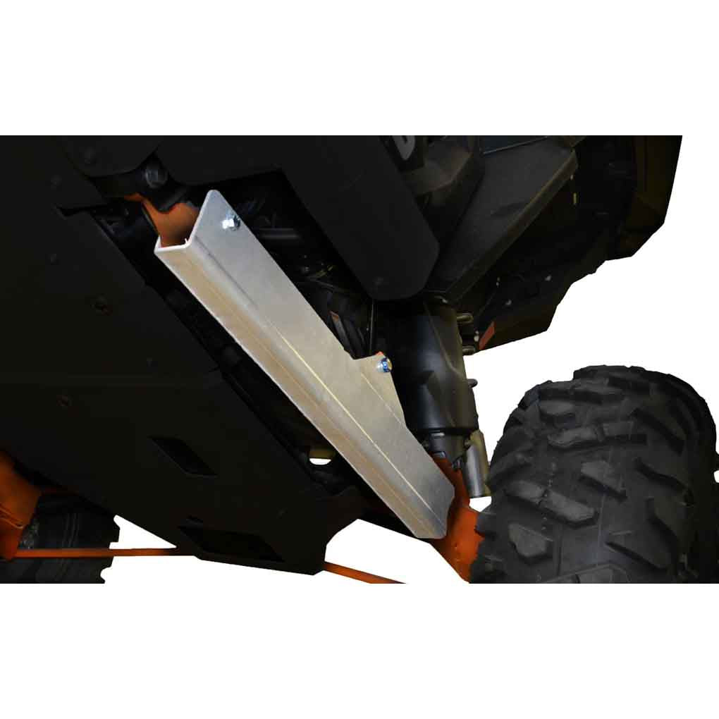 Polaris RZR XP Turbo Dynamix Ricochet 10-Piece Complete Aluminum or UHMW Skid Plate Set