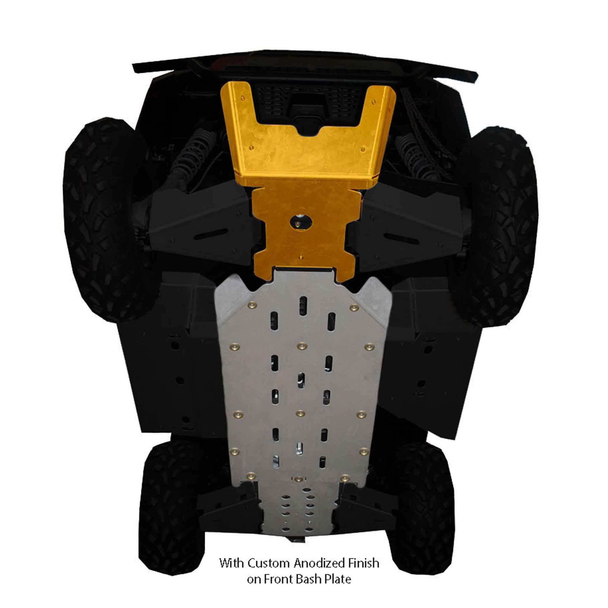 Polaris Ranger 570 (Mid-Size) Ricochet 3-Piece Full Frame Skid Plate Set