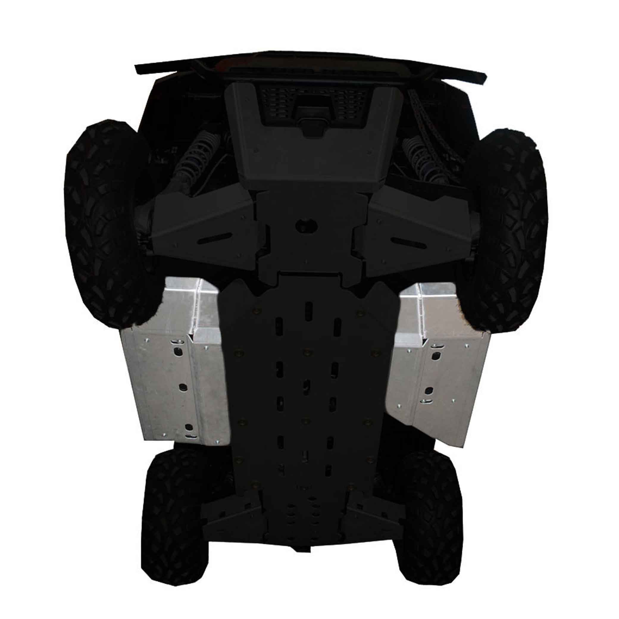 Polaris Ranger 570 (Mid-Size) Ricochet 2-Piece Rock Slider & Floor Board Skid Plate Set