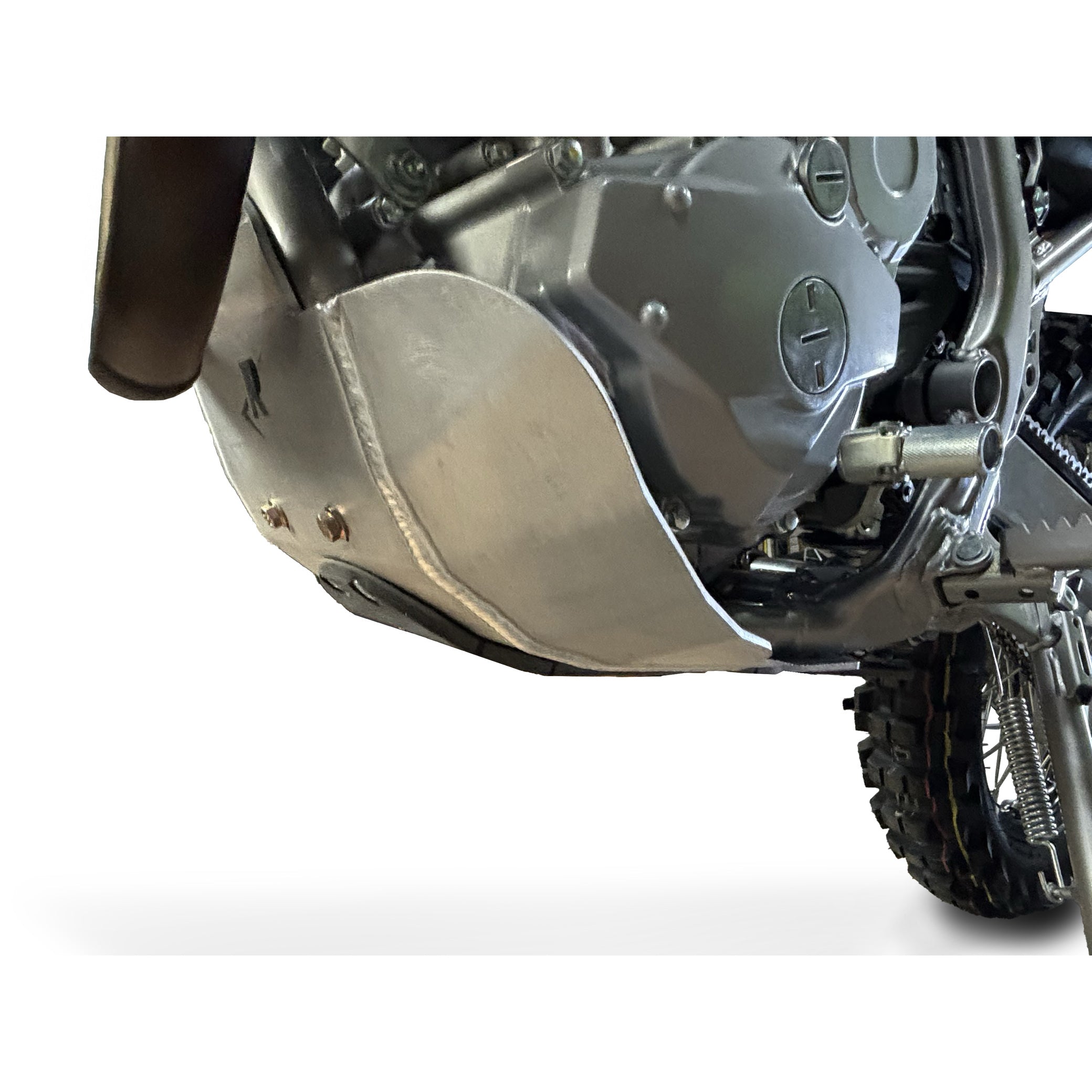 Kawasaki KLX230/KLX230R/KLX230S Ricochet Aluminum Skid Plate