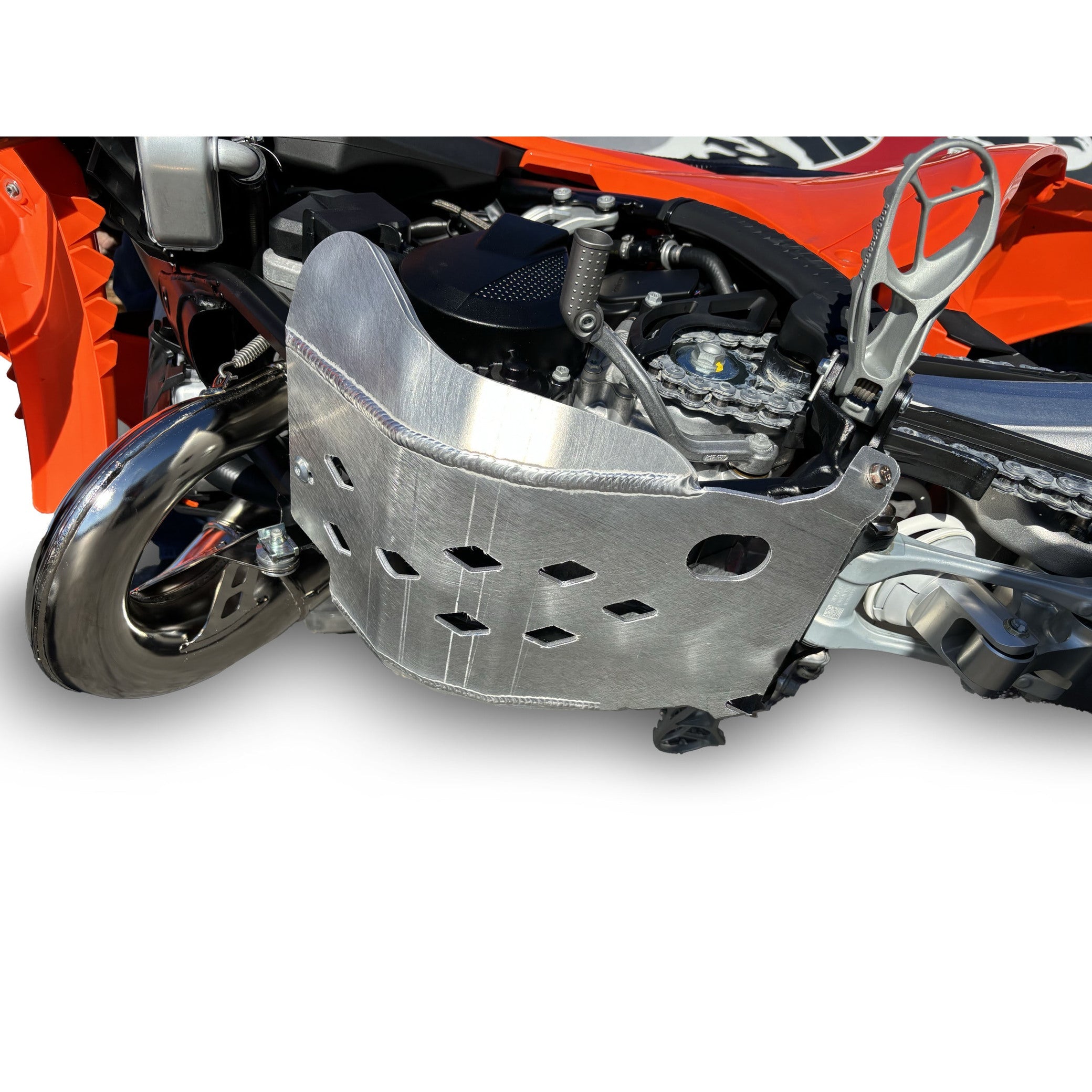 Husqvarna TE125 & TC125 Ricochet Aluminum Skid Plate