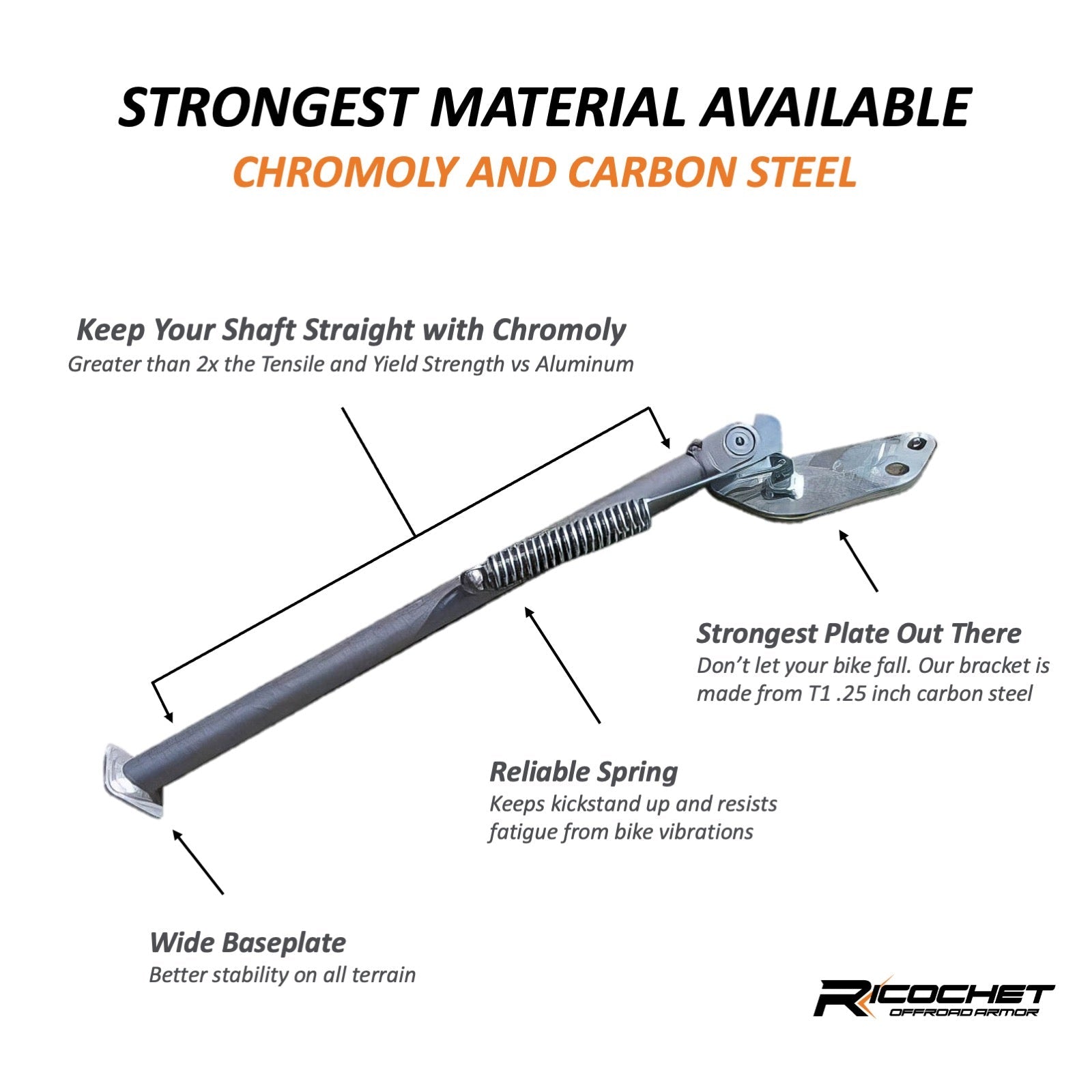 Honda CR250 Ricochet Kickstand