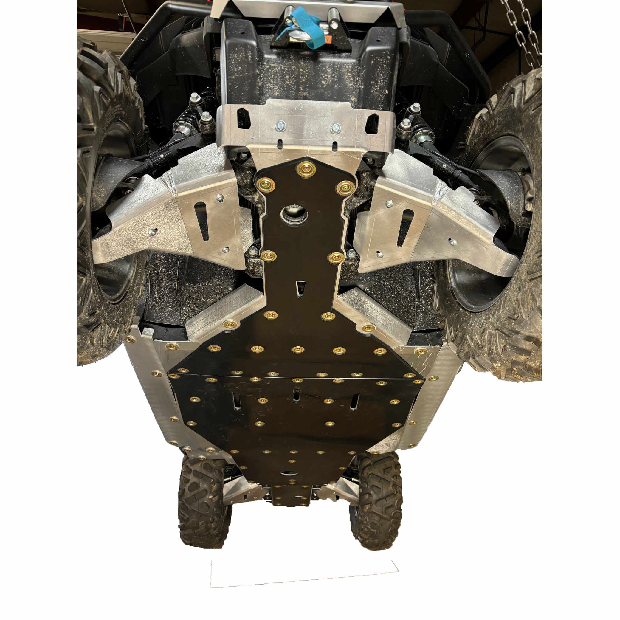 CFMOTO ZForce 800 Trail Ricochet 9-Piece Complete Aluminum Skid Plate Set