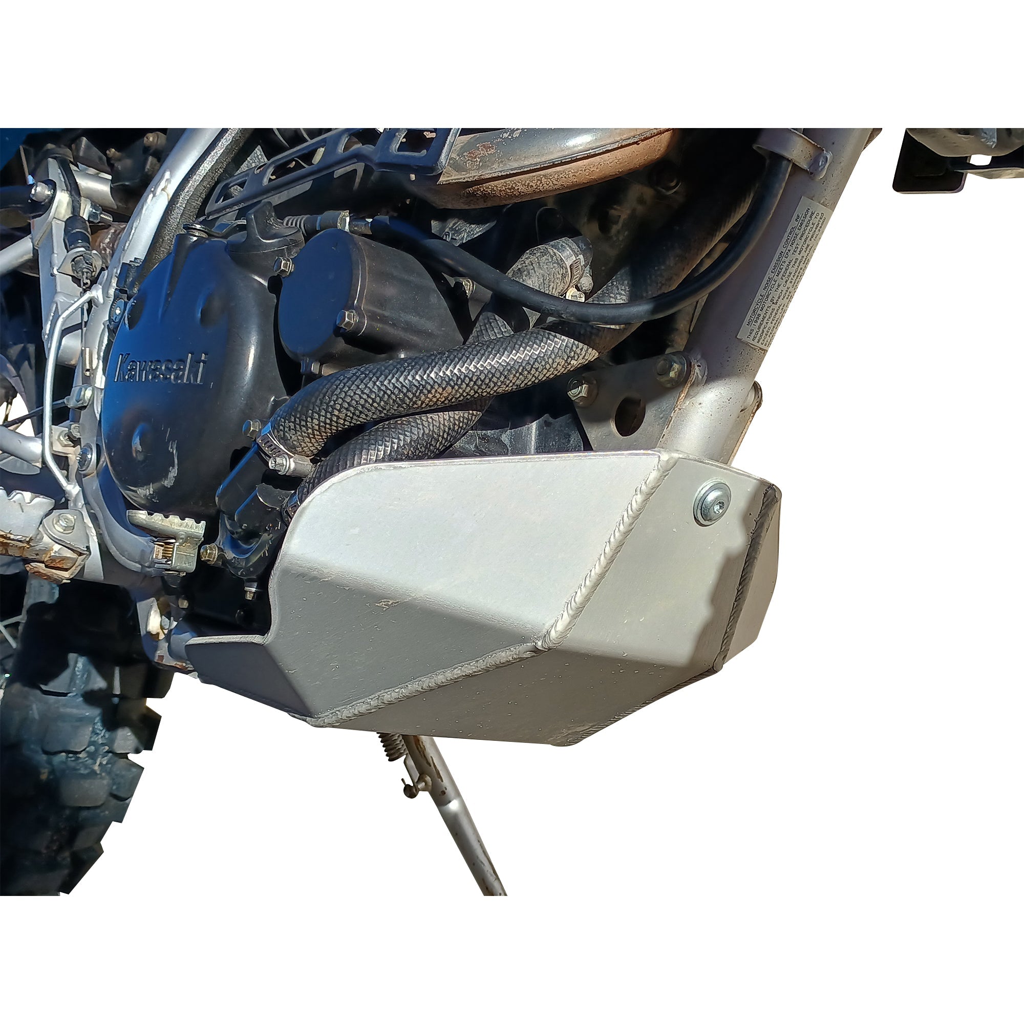 Kawasaki KLR250 Ricochet Aluminum Skid Plate