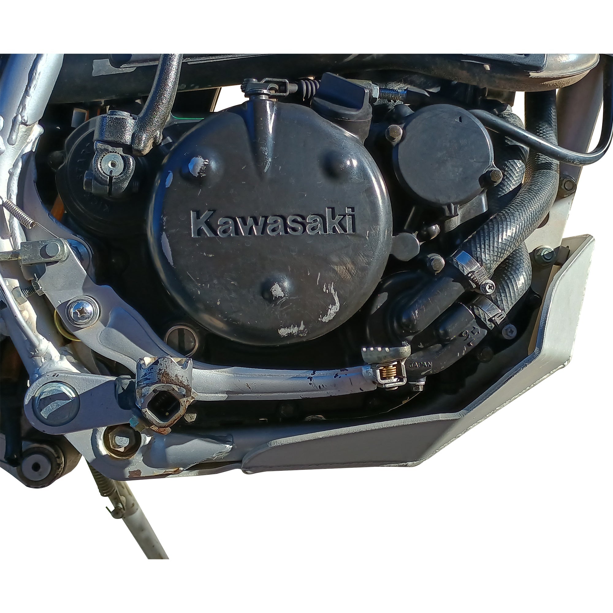 Kawasaki KLR250 Ricochet Aluminum Skid Plate